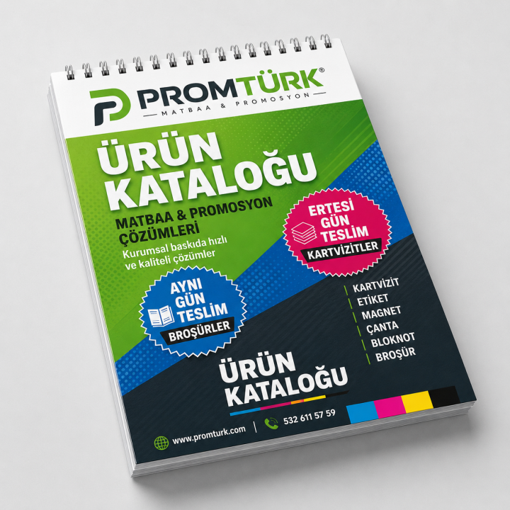 Spiralli Ürün Kataloğu Baskı A4 Kurumsal Katalog